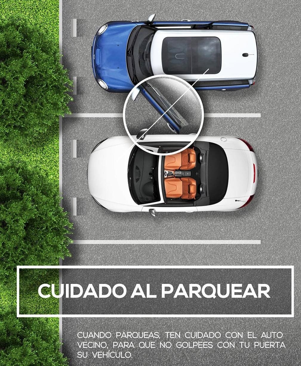 Cuida al parquear