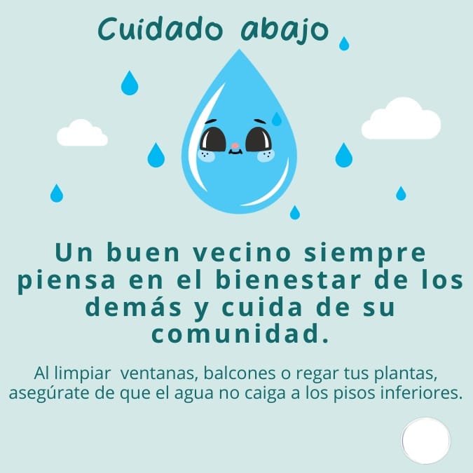 cuida abajo