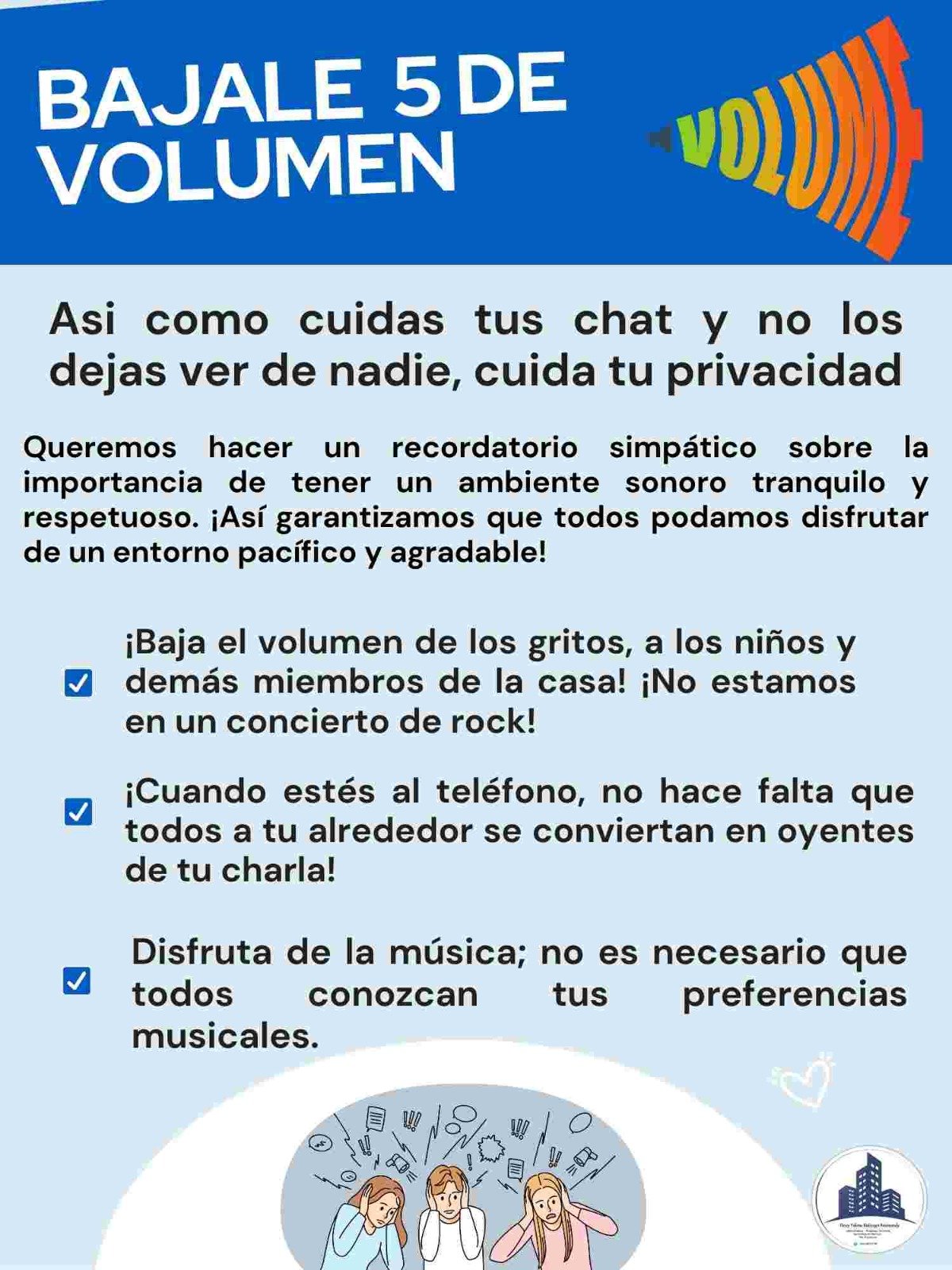 Bajar volumen